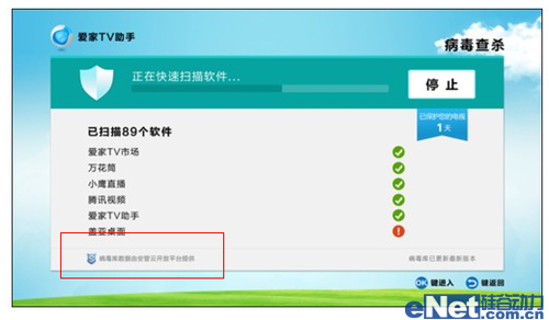 安然管家結(jié)合愛家TV 供給電視安然防護