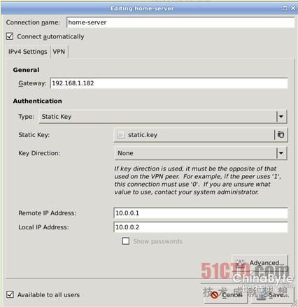 如安在Linux上用OpenVPN搭建安然的長途收集架構(gòu)